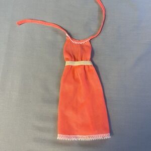Vintage Barbie Doll‎ Best Buy Fashion #2774 Orange Halter Dress 1978 Mattel